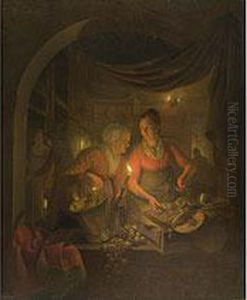 Interieur Mit Kuchenmagden Interieur Mit Kuchenmagden