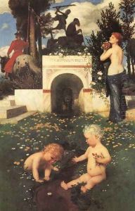 Vita Somnium Breve 1888 by Arnold Bocklin