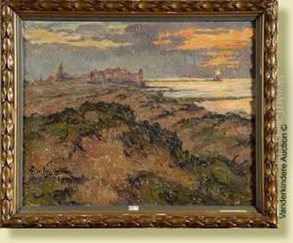 Crepuscule Du Soir A Heyst-sur-mer - view 1