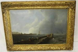 Bretonse Vissers Op Het Havenhoofd Bretonse Vissers Op Het Havenhoofd