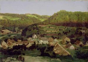 A View of the Village of Tenniken, 1846