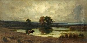 The Roman Campagna by Achille Vertunni