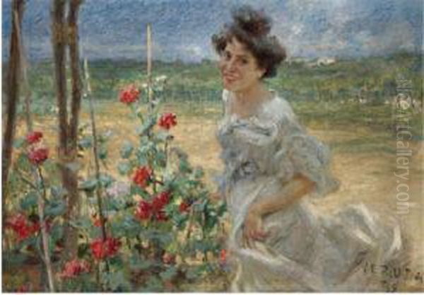 In The Flower Garden - view 1