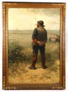 Seaman At The Shore by Elchanon Verveer