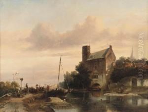 A Summer Day On The Outskirts Of A Dutch Town