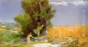 Nymphs Bathing 1863-66