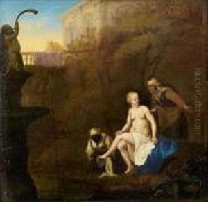 David And Bathsheba by Francois Verwilt