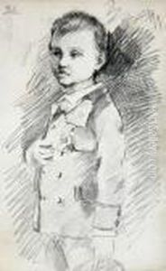 A Portrait Of A Boy by Iaroslav Veshin