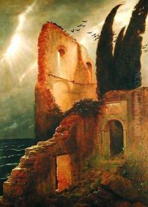 Ruin by the Sea, 1881