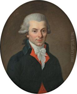 Portrait D'homme A L'habit Bleu