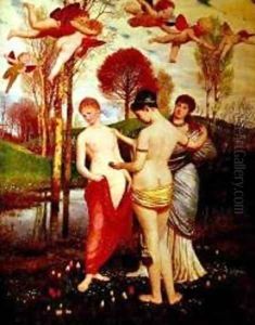 Spring's Hymn, 1883 by Arnold Bocklin