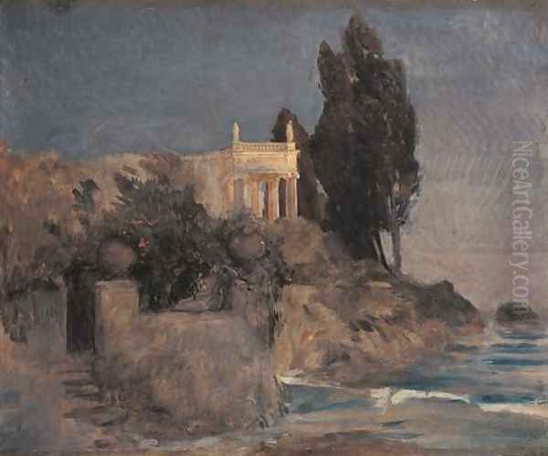 Villa by the Sea, c.1864 - view 1