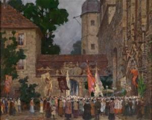 Eine Prozession by Charles Guy Vetter