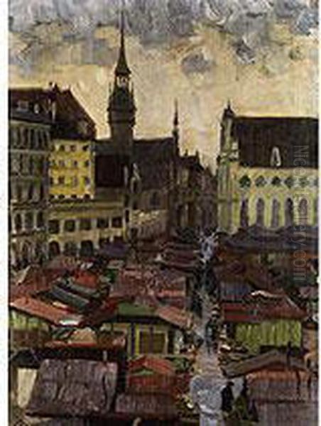 Der Viktualienmarkt In Munchen - view 1