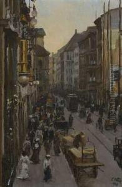 Strasenszene. - view 1