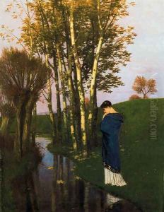 Autumn Thoughts by Arnold Bocklin