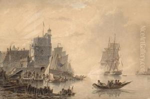 Activity At A Fortress - view 1