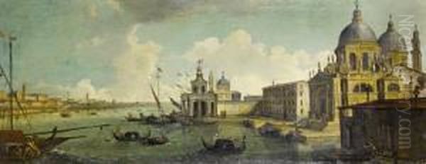 A Capriccio Of The Entrance To Thegrand Canal, Venice, With The Punta Della Dogana And The Church Ofsanta Maria Della Salute - view 1