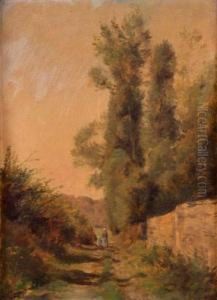 Femme Et Enfant Dans Un Chemin Femme Et Enfant Dans Un Chemin