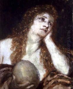 The Penitent Mary Magdalene, 1873 by Arnold Bocklin