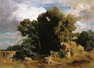 Pontini Marsh 1851 by Arnold Bocklin