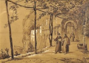 Il Convento Deicappuccini by Achille Vianelli
