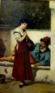 The Lute Player by P. Vianelli