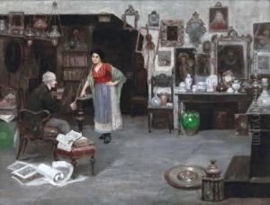 La Bottega Dell'antiquario by Cesare Vianello