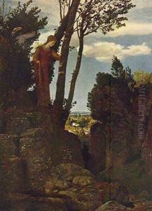 The Honeymooners, 1875 by Arnold Bocklin