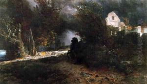 La Chevauchée de la Mort (L'Automne et la Mort) by Arnold Bocklin