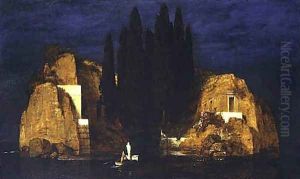 The Isle of the Dead, 1880 (3) by Arnold Bocklin