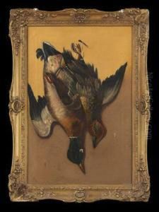 "nature Morte:
Green-winged Teal And A Mallard", "nature Morte:
Green-winged Teal And A Mallard",
