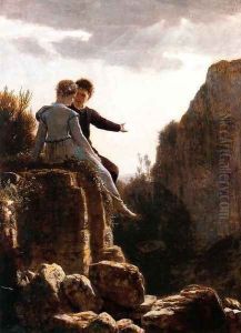 The Honey Moon by Arnold Bocklin