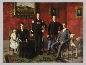 Ritratto Di Famiglia by Cesare Viazzi