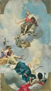 Bozzetto Per Affresco by Cesare Viazzi