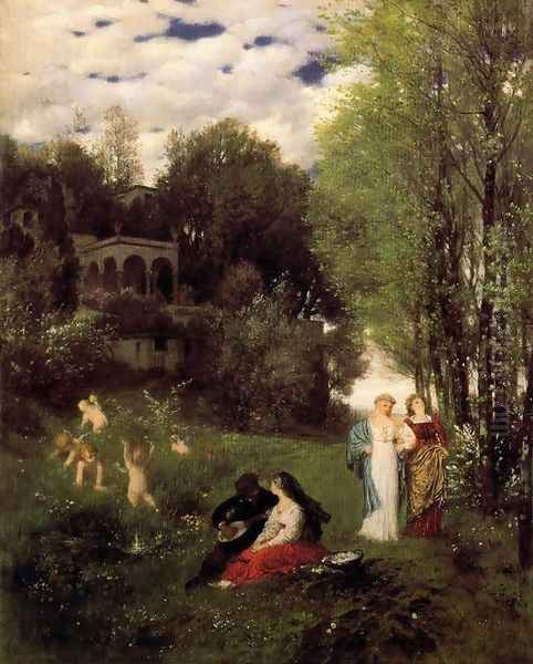 Ideal spring landscape - view 1