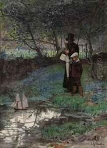 Calme Plat by Jehan Georges Vibert