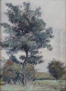 Paysage by Pierre Eugene Vibert
