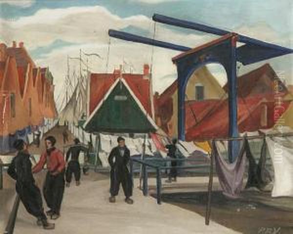A Dutch Port - view 1