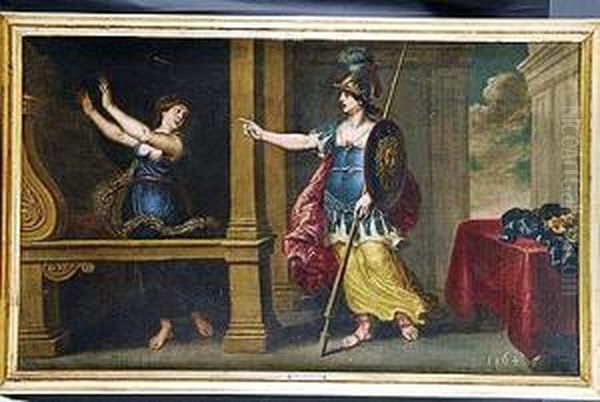 Minerva Y Aracne - view 1