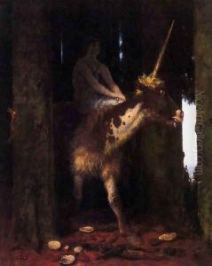 The Silence of the woods by Arnold Bocklin
