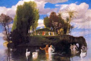 Island of Living by Arnold Bocklin