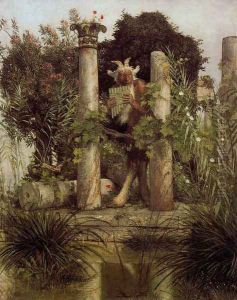 Idylle by Arnold Bocklin