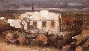 House destroyed nearly Kehl by Arnold Bocklin