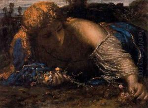 Nymphe by Arnold Bocklin