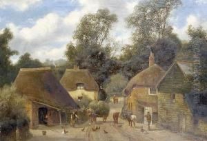 A Village Street Scene
