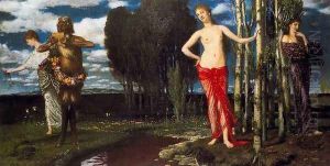 The Wake-Up Spring by Arnold Bocklin