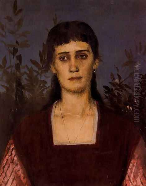Portrait of Clara Bruckmann-Böcklin - view 1