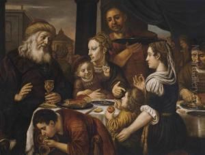 The Marriage Of Ruth And Boaz by Jan Victors