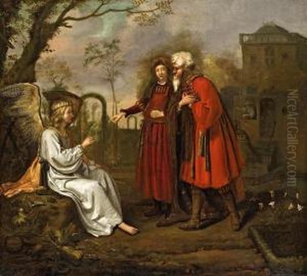 Der Engel Erscheint Manoah Und Seiner Frau - view 1